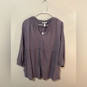 Lavender Maternity Shirt